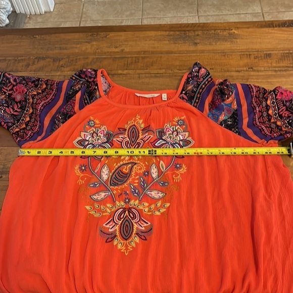 Soft Surroundings Plus Sized colorful top - Picture 5 of 5